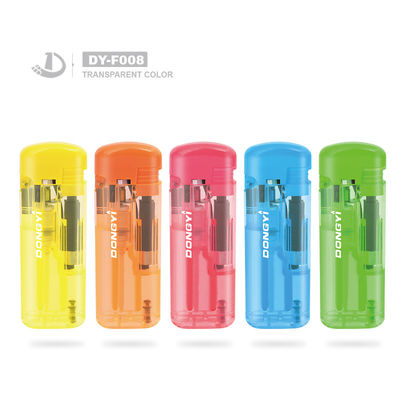 Dongyi EUR Classic Style Flip Windproof Gas Lighter Dy-F008 Φωτιά από πλαστικό