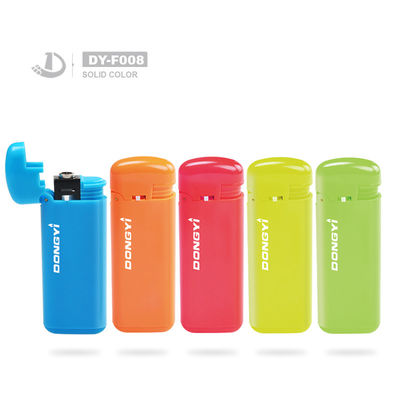 Dongyi EUR Classic Style Flip Windproof Gas Lighter Dy-F008 Φωτιά από πλαστικό