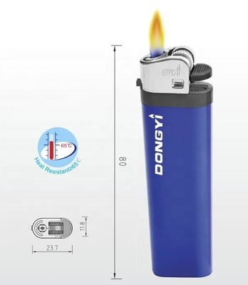 8.0*2.37*1.18 εκατοστά Πέντε χρώματα πλαστικό αεριούχο φωτιστήρα με μαύρο κεφάλι