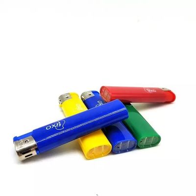 Λογότυπο πελάτη Jet Flame Slim Metal Jet Torch Lighter για δερμάτινα τσιγάρα
