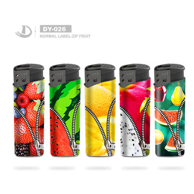 Ηλεκτρικός αναπτήρας Zip Fruit Design για τσιγάρα αερίου 8,1*2,58*1,14CM Εύκολο μεταφοράς