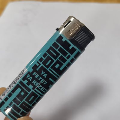 Προσαρμοσμένο λογότυπο ISO9994 πλαστικό αναπτήρα για ηλεκτρονικό κάπνισμα