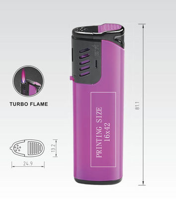 ISO9994 Dy-F001 Dongyi Windproof Gas Lighter με πλαστικό φακό και EUR Standard