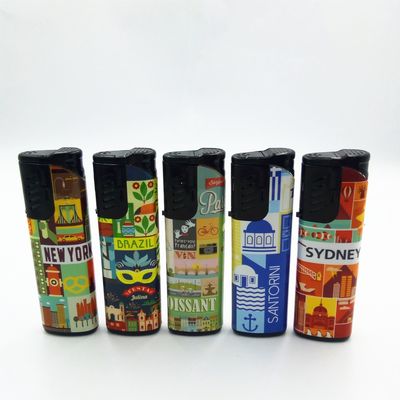 Δείγματα US 0.01/τμήμα Dongyi Windproof Gas Lighter EUR Πρότυπο ISO99994 DY-F001