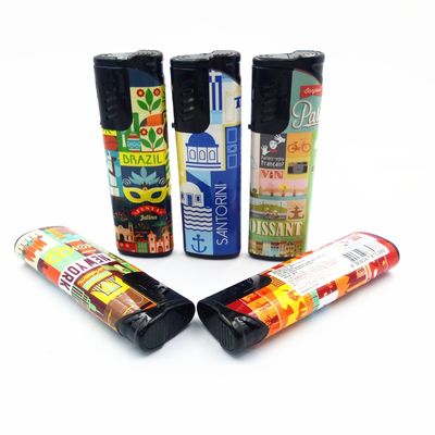 Δείγματα US 0.01/τμήμα Dongyi Windproof Gas Lighter EUR Πρότυπο ISO99994 DY-F001