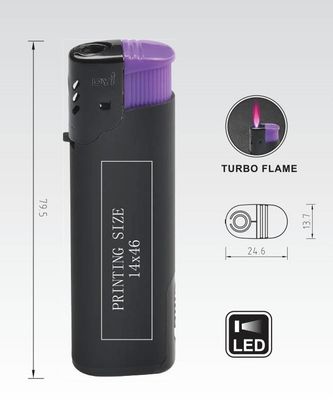 Δωρεά για άνδρες Dy-F003 Ηλεκτρονικό λαμπτήρα LED επαναφορτιζόμενο αιολικό λαμπτήρα αερίου προσαρμογή