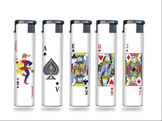 Πλαστικό Φωτήρα Butane αναπτήρα επαναπλήρωση για την κουζίνα φορητό Slim Windproof Gas Light
