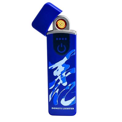 Επαναφορτώσιμο φορτιστή USB αδιάβροχο ηλεκτρονικό φωτιστήρα δακτυλικών αποτυπωμάτων DY-USB01